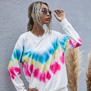 White TIE DYE sweatshirt/shirt